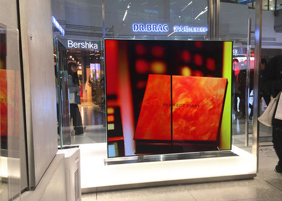 Chiny Cyfrowy wyświetlacz reklamowy Maystar Dwustronny monitor OLED 55 cali dostawca