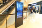 Super cienki ekran dotykowy na podczerwień / pojemnościowy monitor Kiosk wbudowany w drukarkę do reklamy dostawca