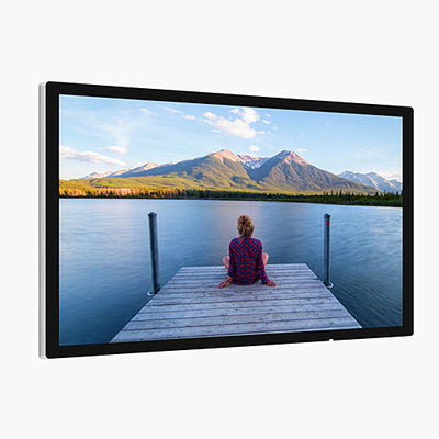 Chiny 43-calowy ścienny wyświetlacz cyfrowy LCD z kątem widzenia 178/178 dostawca