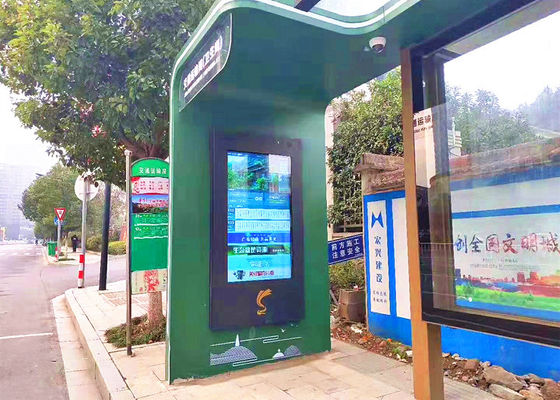 Chiny Duże zewnętrzne oznakowanie cyfrowe wyświetla rozdzielczość 1920 * 1080 dla reklam przystanku autobusowego dostawca