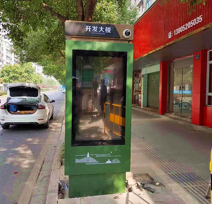 Chiny Publiczny odkryty system Windows Windows Digital Signage Dust Proof For Bus Stop Advertising dostawca