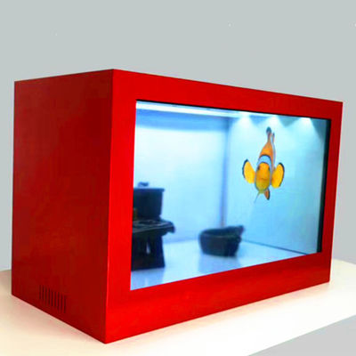 Chiny Przezroczysty ekran LCD odporny na rdzę Targi lub wystawy, w celu rozpowszechniania produktów dostawca