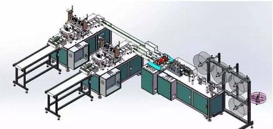 Chiny Maszyna do produkcji masek z włókniny do masek chirurgicznych magazynu chemicznego dostawca