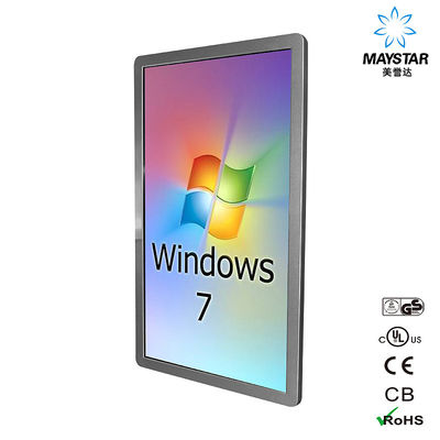 Pionowy kiosk Digital Signage 17 cali 32 cale 42 cale wbudowany I3 / I5 / I7 CPU WIFI dostawca