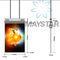 Cyfrowe ekrany reklamowe o podwójnych wymiarach 55-calowa tapeta OLED Wiszący wyświetlacz detaliczny dostawca